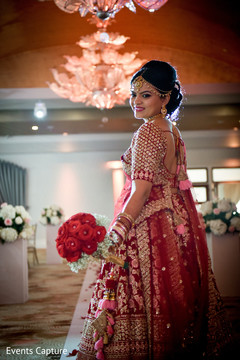 Beautiful Maharani entering her wedding ceremony. Beautiful Maharani entering her wedding ceremony.