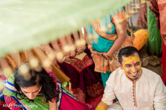 Indian groom during Haldi ceremony Indian groom during Haldi ceremony