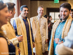 Indian groomsmen having a good time Indian groomsmen having a good time
