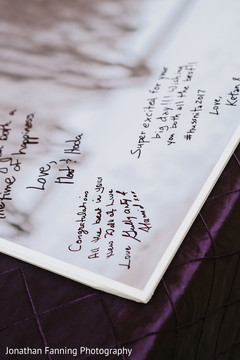 Lovely Indian guest book closeup capture. Lovely Indian guest book closeup capture.