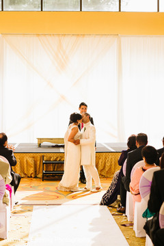 Take a look at this romantic Indian wedding ceremony. Take a look at this romantic Indian wedding ceremony.