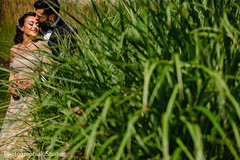 Enchanting Indian bride and groom outdoors capture. Enchanting Indian bride and groom outdoors capture.
