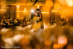 Lovely Indian bride and groom's dance. Lovely Indian bride and groom's dance.