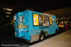 Unique Indian wedding desserts truck. Unique Indian wedding desserts truck.