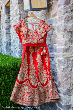 Beautiful sari hanging ready to be worn by the maharani Beautiful sari hanging ready to be worn by the maharani