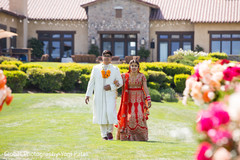 Indian bride about to walk down the aisle Indian bride about to walk down the aisle
