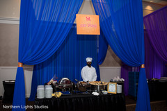 Indian sangeet food buffet. Indian sangeet food buffet.