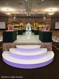 Magnificent Indian wedding aisle decoration. Magnificent Indian wedding aisle decoration.