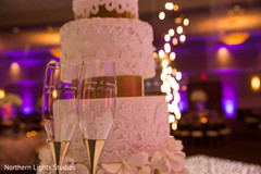 Indian bridal and grooms personalized Champagne Glass . Indian bridal and grooms personalized Champagne Glass .