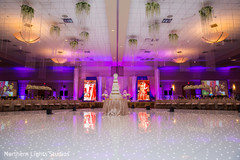 Marvelous Indian wedding dance floor decoration. Marvelous Indian wedding dance floor decoration.