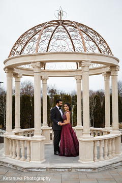 Maharani and Raja outdoors during the photo shoot Maharani and Raja outdoors during the photo shoot
