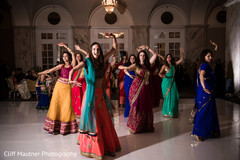 Different angle of the stunning bridesmaids dancing with the maharani Different angle of the stunning bridesmaids dancing with the maharani
