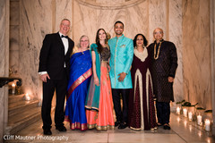 Lovely picture of the Indian couple's families Lovely picture of the Indian couple's families