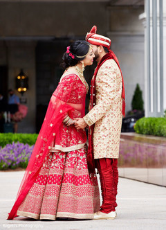 Memorable indian couple first look Memorable indian couple first look