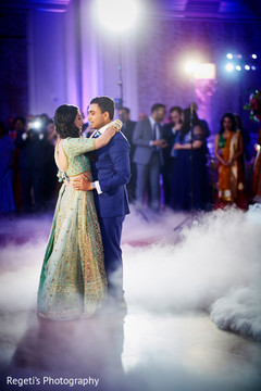 Dreamy indian newlyweds first dance Dreamy indian newlyweds first dance