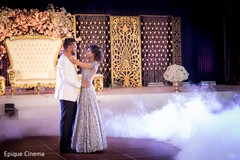 Magical indian wedding first dance scene Magical indian wedding first dance scene