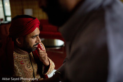 Capture of the Raja getting ready for the Indian wedding Capture of the Raja getting ready for the Indian wedding