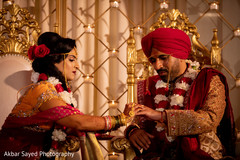 Dazzling maharani during the Indian wedding rituals Dazzling maharani during the Indian wedding rituals