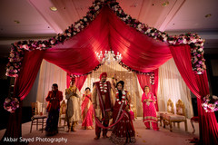 Indian newlyweds cheerful after the ceremony Indian newlyweds cheerful after the ceremony