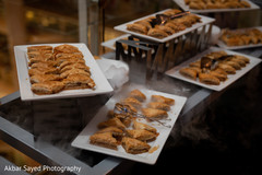 Great looking food in display for the Indian wedding guests to try Great looking food in display for the Indian wedding guests to try