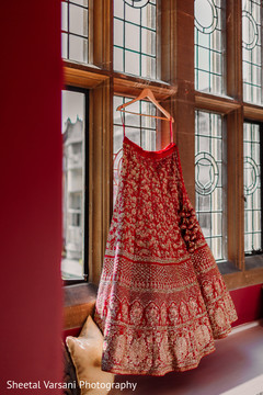 Sari hanging moments before the weeding as the maharani prepares Sari hanging moments before the weeding as the maharani prepares