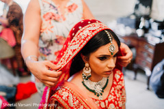 Beautiful maharani getting ready for the Indian wedding ceremonies Beautiful maharani getting ready for the Indian wedding ceremonies