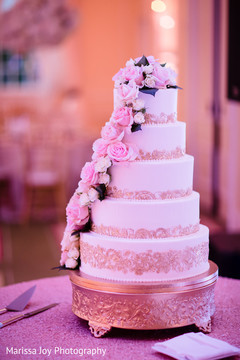 Beautiful shot of the delicious Indian wedding cake Beautiful shot of the delicious Indian wedding cake