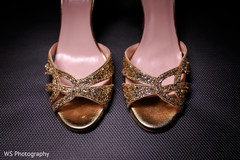 Indian wedding ceremony bridal shoes. Indian wedding ceremony bridal shoes.