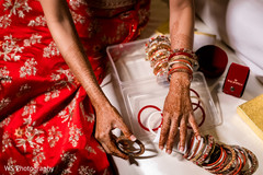 Indian bride getting her bangles on. Indian bride getting her bangles on.