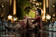 Ravishing Indian bride with her lengha. Ravishing Indian bride with her lengha.