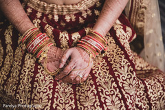 Impressive Indian bride's bangles. Impressive Indian bride's bangles.