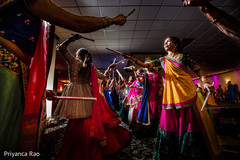 Joyful dancers at sangeet dance. Joyful dancers at sangeet dance.