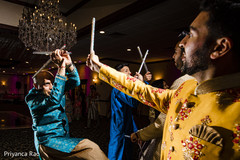 Indian grooms capture at garba. Indian grooms capture at garba.