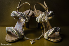 Elegant Indian bridal shoes and jewelry. Elegant Indian bridal shoes and jewelry.