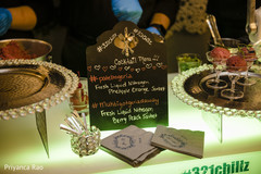 Indian wedding cocktails sign. Indian wedding cocktails sign.