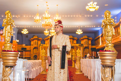 Capture of the raja at the Indian wedding reception Capture of the raja at the Indian wedding reception