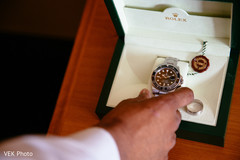 Elegant Indian grooms watch. Elegant Indian grooms watch.