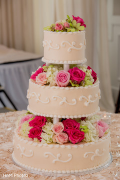 Gorgeous indian wedding cake with floral decoration Gorgeous indian wedding cake with floral decoration
