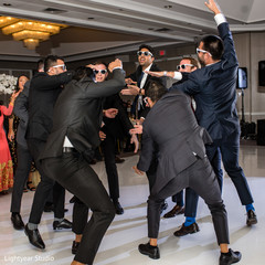 Indian groomsmen fun moment. Indian groomsmen fun moment.
