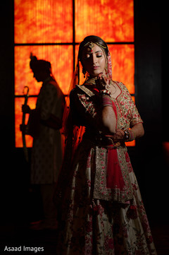 Maharani and Raja posing for the back light photo shoot Maharani and Raja posing for the back light photo shoot