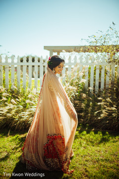 Dazzling indian bride wedding style Dazzling indian bride wedding style