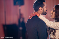 Indian lovebirds having their first dance. Indian lovebirds having their first dance.