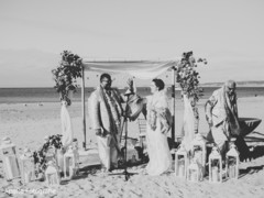 Sweet Indian couple exchanging rings. Sweet Indian couple exchanging rings.