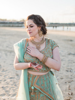 Ravishing Indian bride with lehenga. Ravishing Indian bride with lehenga.