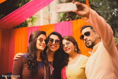 Gorgeous Indian bride with her friends. Gorgeous Indian bride with her friends.