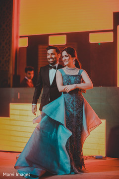 Indian lovebirds having their first dance. Indian lovebirds having their first dance.