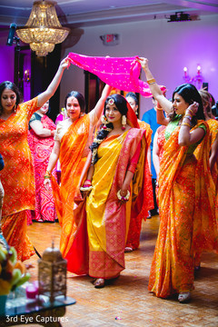 Stunning maharani making the entrance to Sangeet Stunning maharani making the entrance to Sangeet