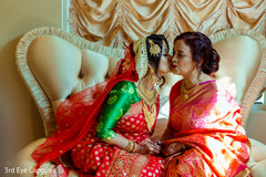 Tender moment between the maharani and her mother Tender moment between the maharani and her mother