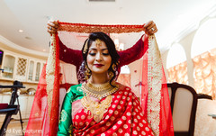 Dazzling Indian bride hair style Dazzling Indian bride hair style
