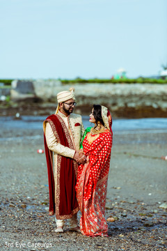 Enchanting outdoor Indian wedding photo shoot. Enchanting outdoor Indian wedding photo shoot.